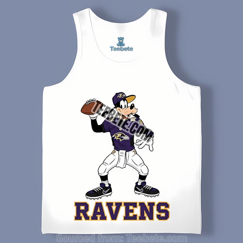 Baltimore Ravens Goofy Football Quarterback Shirt