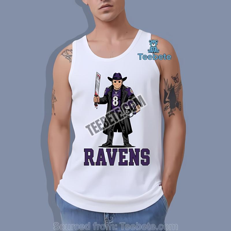 Baltimore Ravens Jason Voorhees Halloween Shirt
