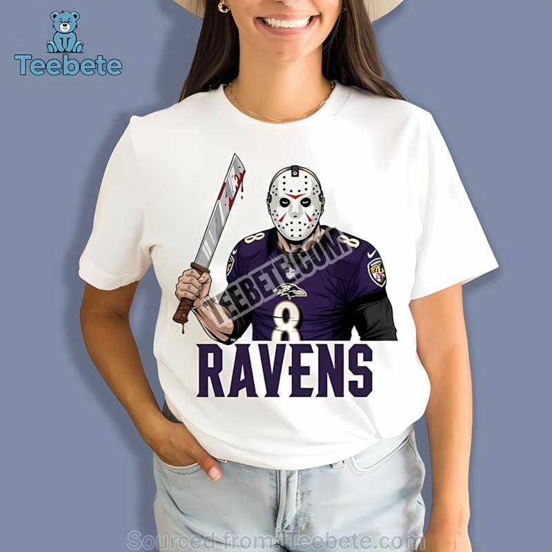 Baltimore Ravens Jason Voorhees Street Halloween Shirt