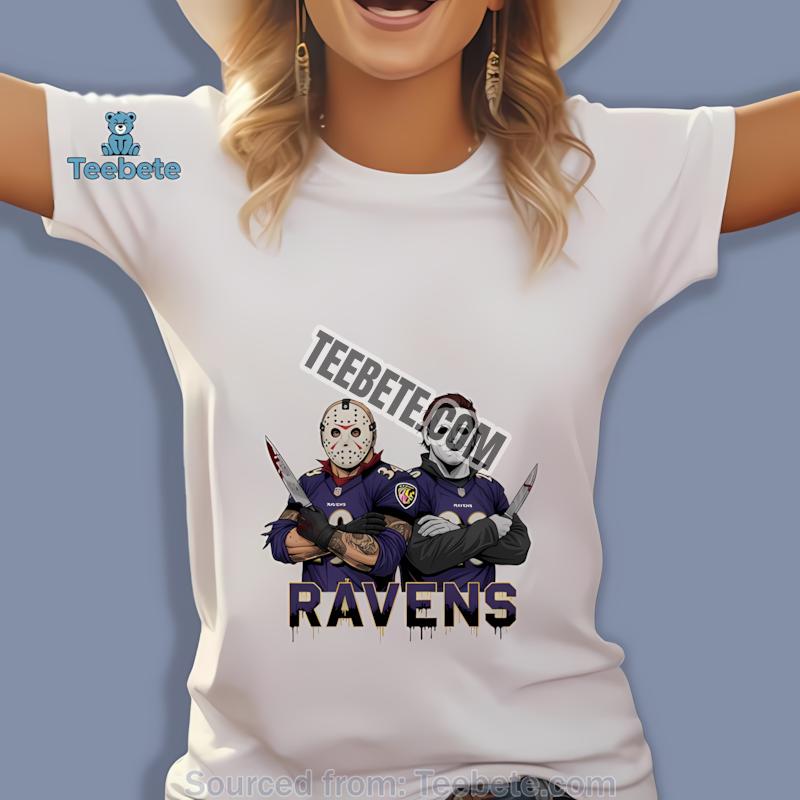 Baltimore Ravens Jason Voorhees Street Halloween Shirt