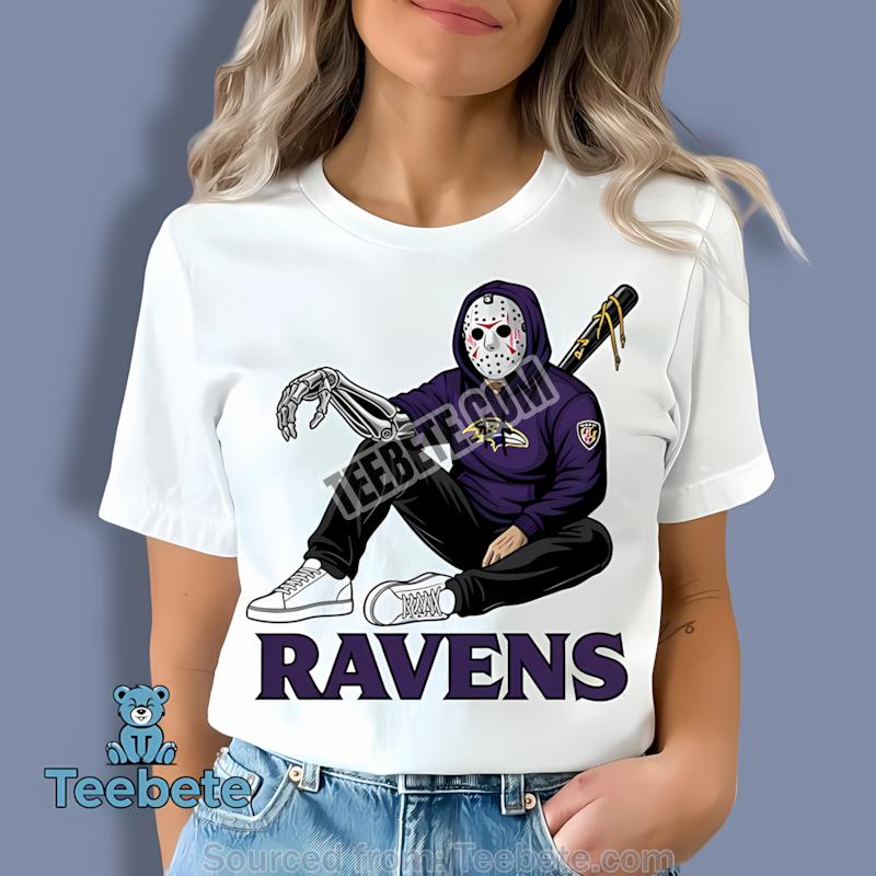 Baltimore Ravens Jason Voorhees Street Halloween Shirt