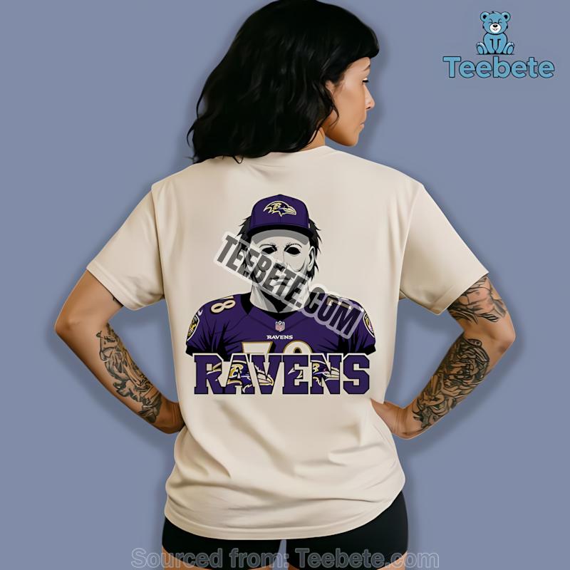 Baltimore Ravens Michael Myers Spooky Shirt