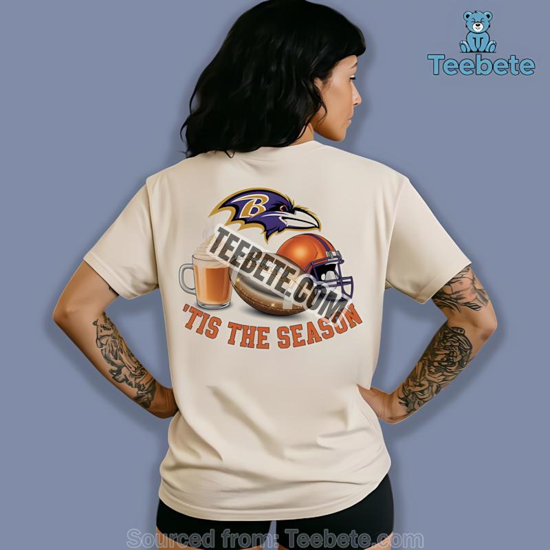 Baltimore Ravens Pumpkin Spice Fall Football Season Shirt