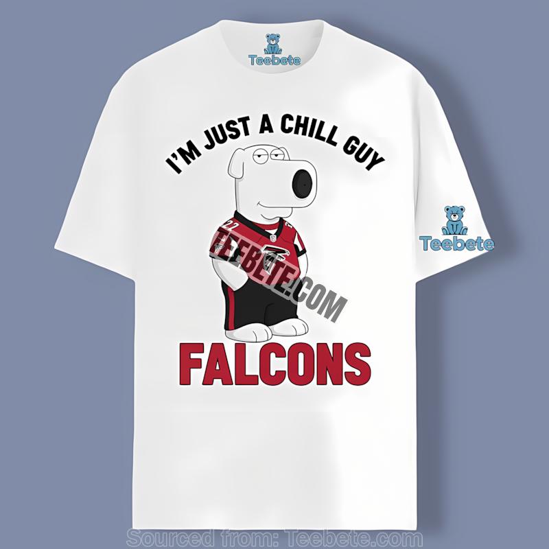 Brian Griffin Chill Guy Atlanta Falcons Tshirt