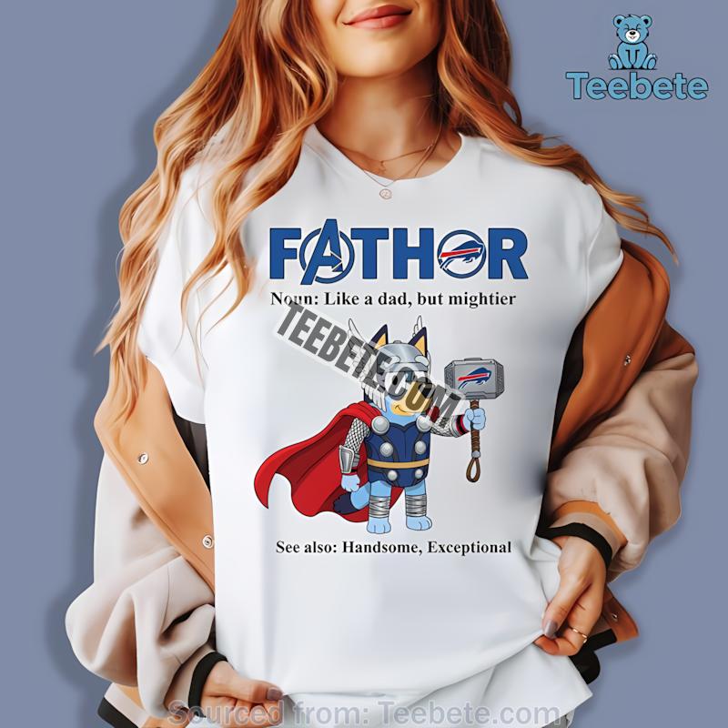 Buffalo Bills Bluey Fathor Shirt