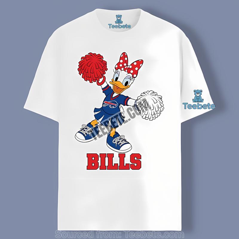 Buffalo Bills Daisy Duck Cheerleader Shirt
