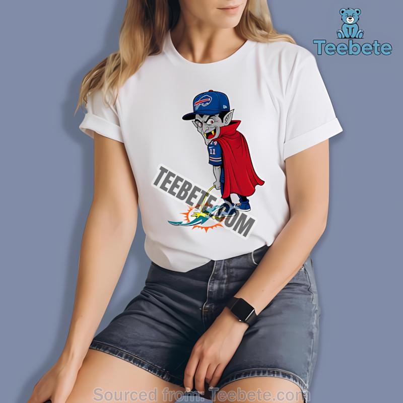 Buffalo Bills Dracula Miami Dolphins Rivalry Shirt