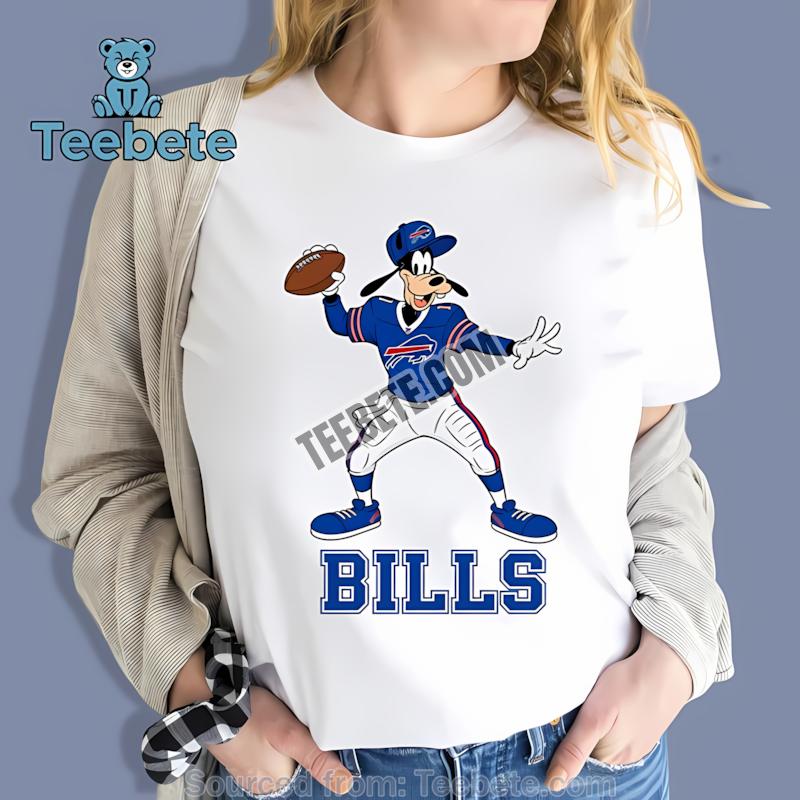Buffalo Bills Goofy Football Quarterback Shirt