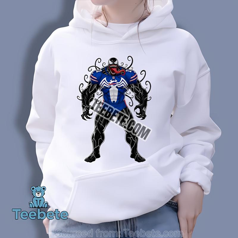 Buffalo Bills Halloween Venom Hoodie Buffalo Bills Halloween Venom Hoodie