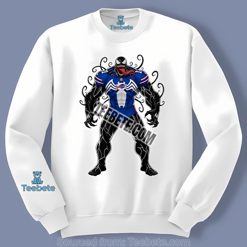 Buffalo Bills Halloween Venom Long Sleeve Buffalo Bills Halloween Venom Long Sleeve
