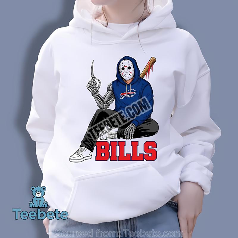 Buffalo Bills Jason Voorhees Street Halloween Hoodie Buffalo Bills Jason Voorhees Street Halloween Hoodie