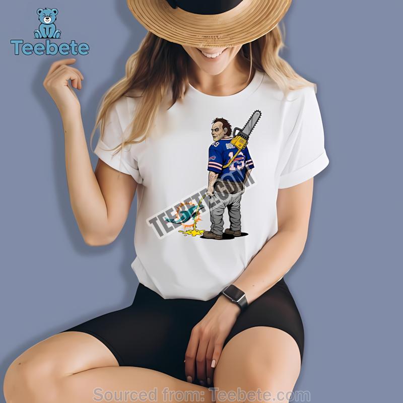 Buffalo Bills Leatherface Miami Dolphins Rivalry Shirt