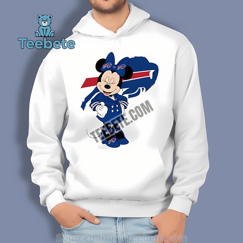 Buffalo Bills Minnie Mouse Hoodie Buffalo Bills Minnie Mouse Hoodie