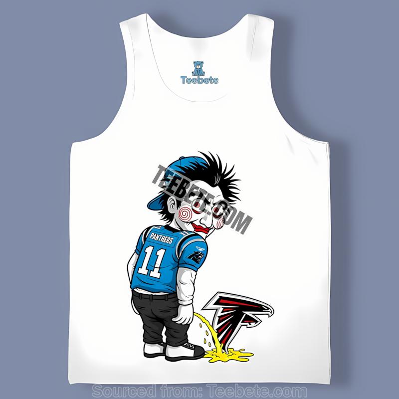Carolina Panthers Billy Puppet Halloween Rivalry Tanktop Carolina Panthers Billy Puppet Halloween Rivalry Tanktop