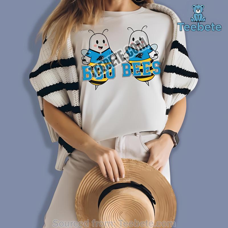 Carolina Panthers Bluey Skeleton Pumpkin Halloween Bingo Shirt