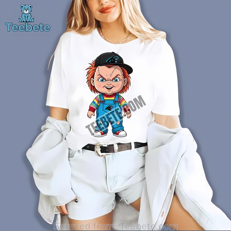 Carolina Panthers Chucky Halloween Killer Theme Shirt