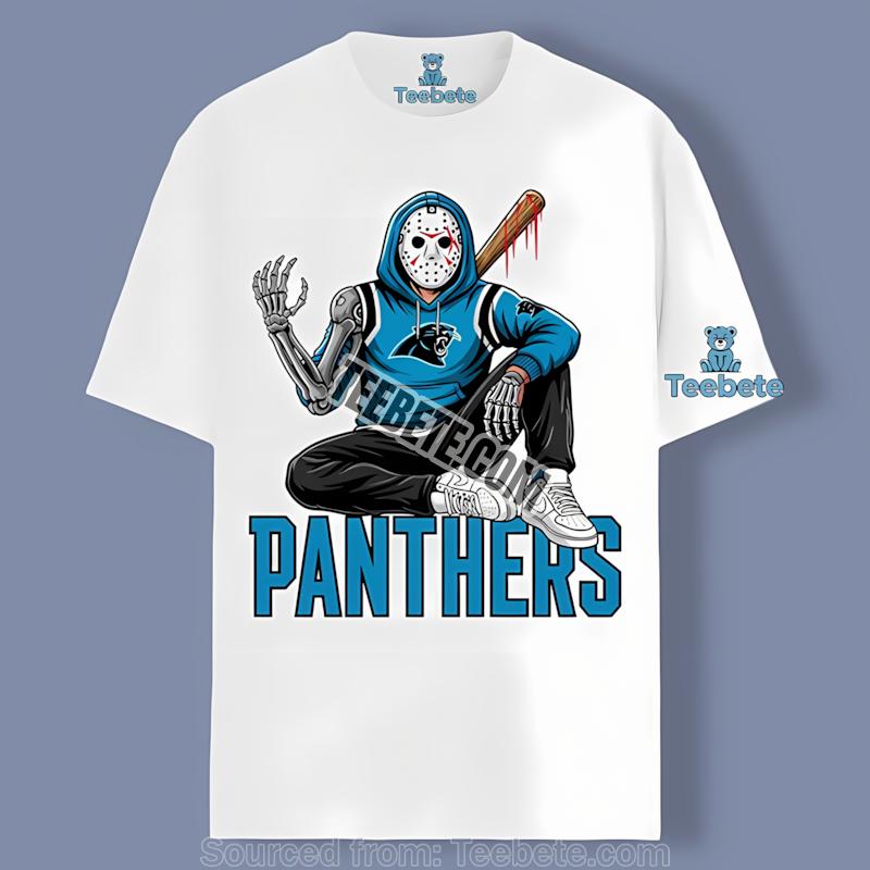 Carolina Panthers Jason Voorhees Halloween Street Style Shirt
