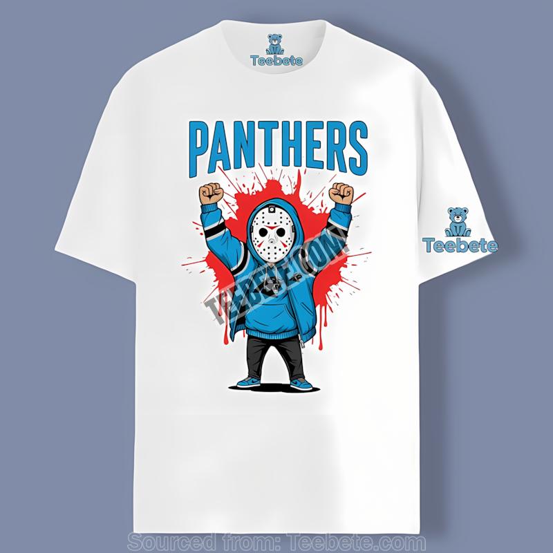 Carolina Panthers Michael Myers Halloween Spooky Shirt