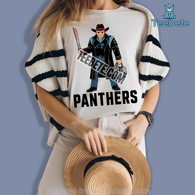 Carolina Panthers Jason Voorhees Scary Halloween Shirt