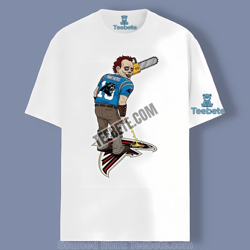 Carolina Panthers Leatherface Falcons Horror Rivalry Shirt