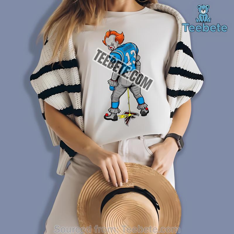 Carolina Panthers Pennywise Halloween Rivalry Falcons Shirt