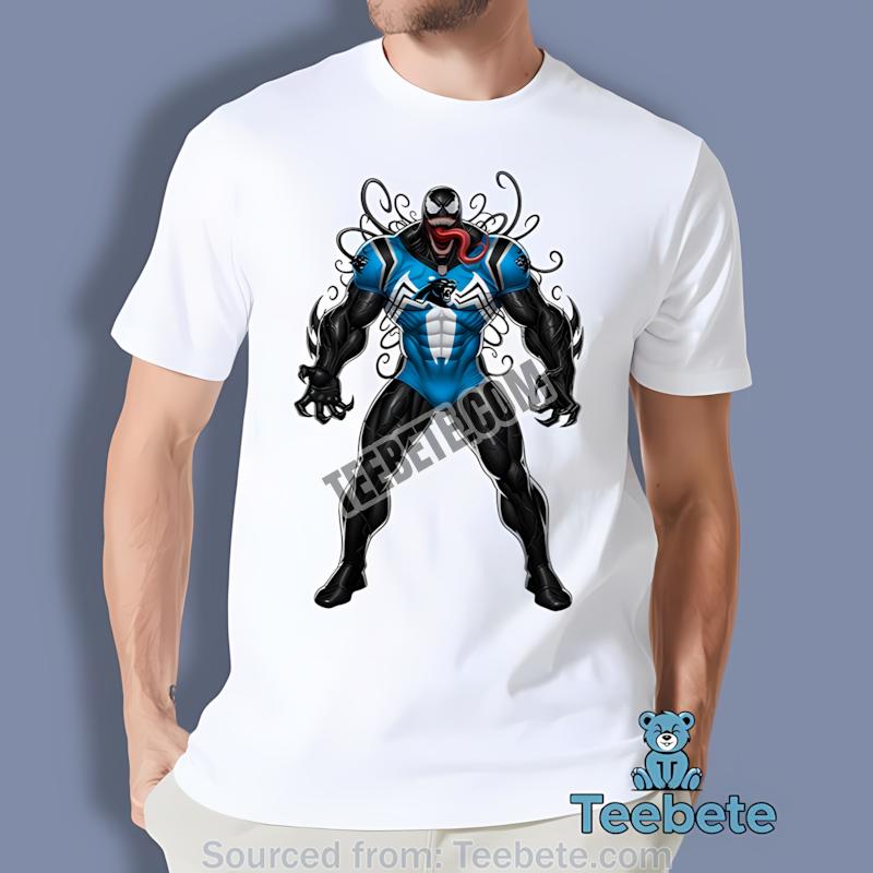 Carolina Panthers Venom Spooky Halloween Team Shirt
