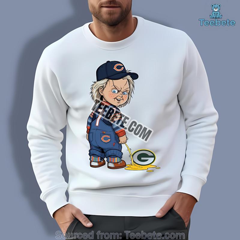 Chicago Bears Chucky Green Bay Packers Rivalry Long Sleeve Chicago Bears Chucky Green Bay Packers Rivalry Long Sleeve
