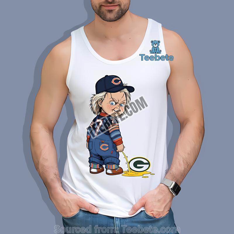 Chicago Bears Chucky Green Bay Packers Rivalry Tanktop Chicago Bears Chucky Green Bay Packers Rivalry Tanktop