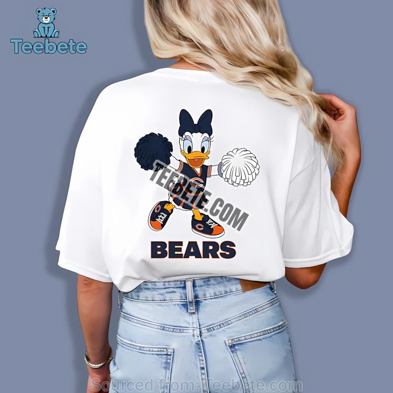 Chicago Bears Daisy Duck Cheerleader Shirt