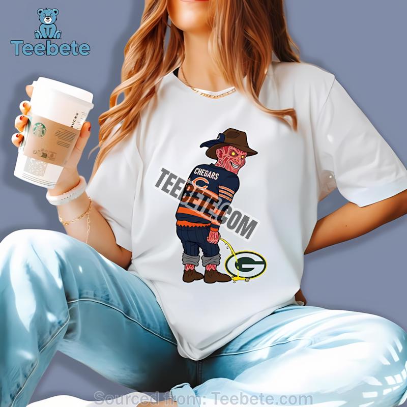 Chicago Bears Freddy Krueger Green Bay Packers Rivalry Shirt