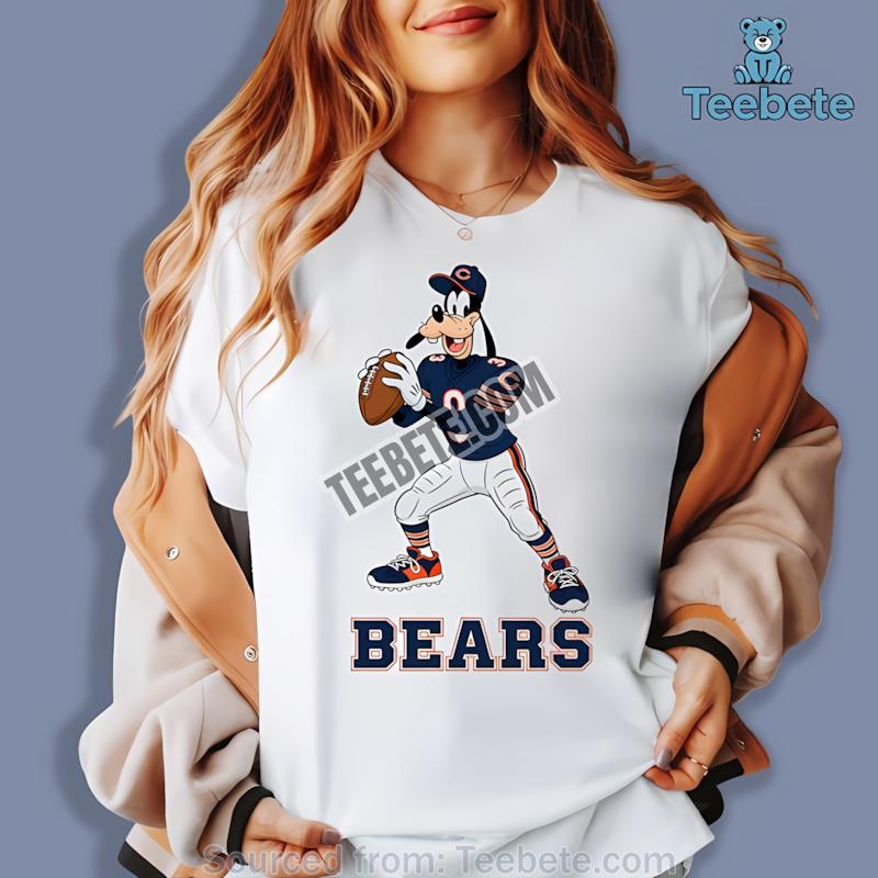 Chicago Bears Goofy Football Quarterback Shirt