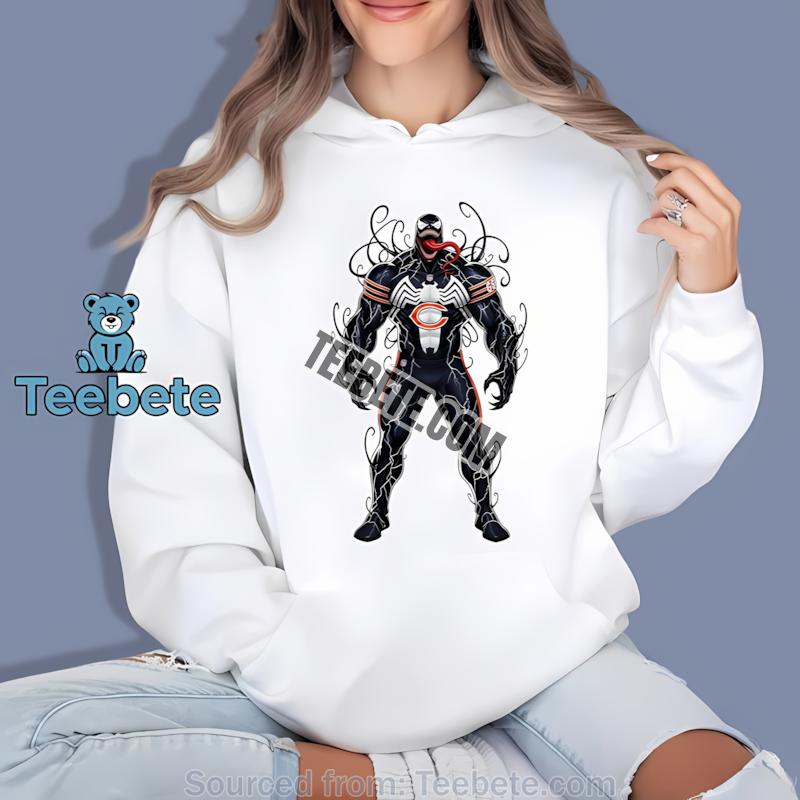 Chicago Bears Halloween Venom Hoodie Chicago Bears Halloween Venom Hoodie