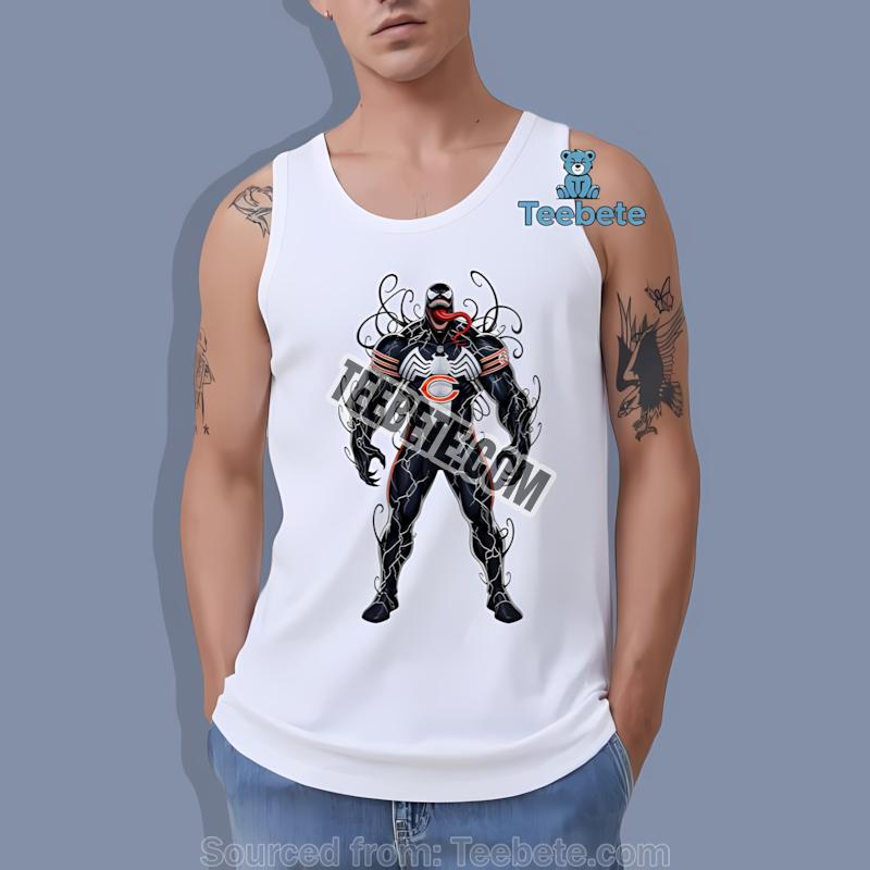 Chicago Bears Halloween Venom Tanktop Chicago Bears Halloween Venom Tanktop
