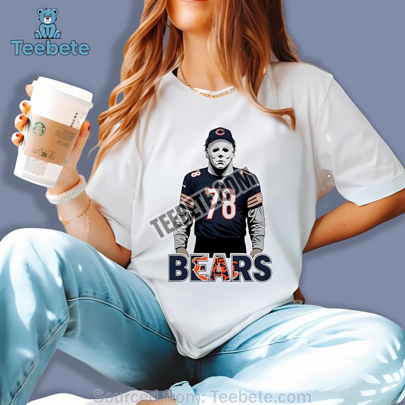 Chicago Bears Michael Myers Spooky Shirt