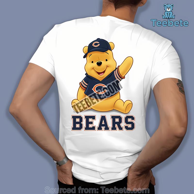 Chicago Bears Winnie The Pooh Football Team Spirit Shirt