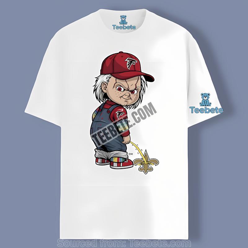Chucky Vs Saints Falcons Rivalry Cotton Tshirt