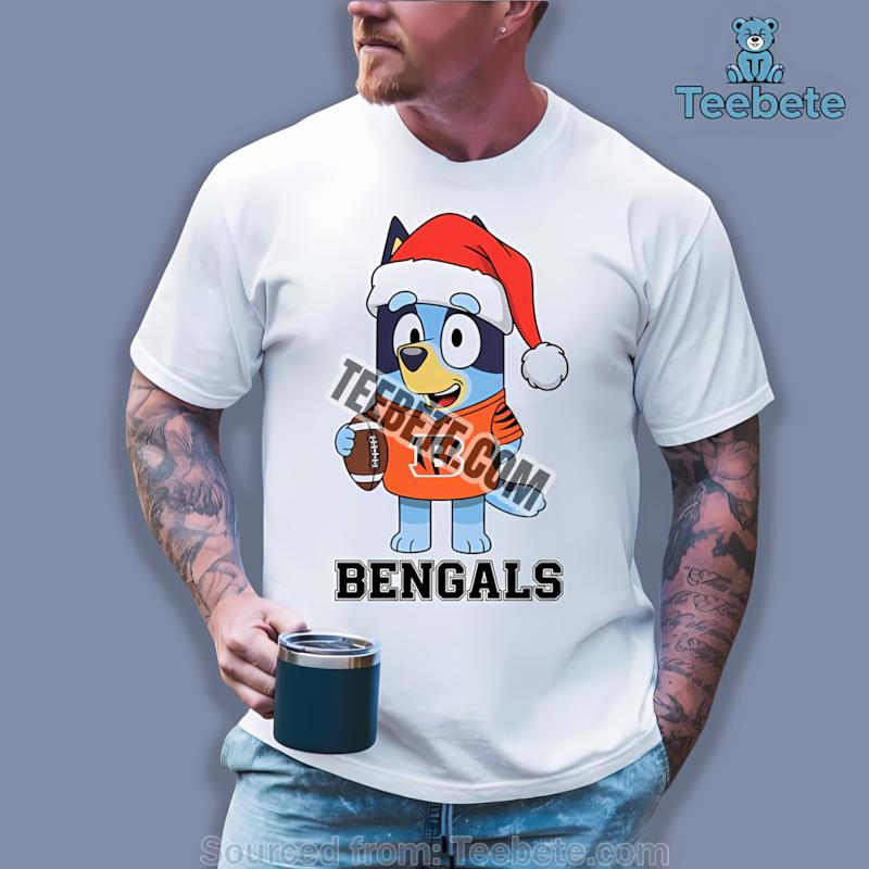 Cincinnati Bengals Bluey Vampire Halloween Shirt
