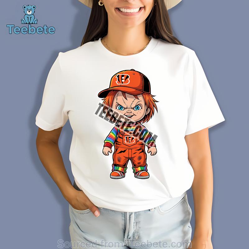 Cincinnati Bengals Chucky Halloween Horror Shirt
