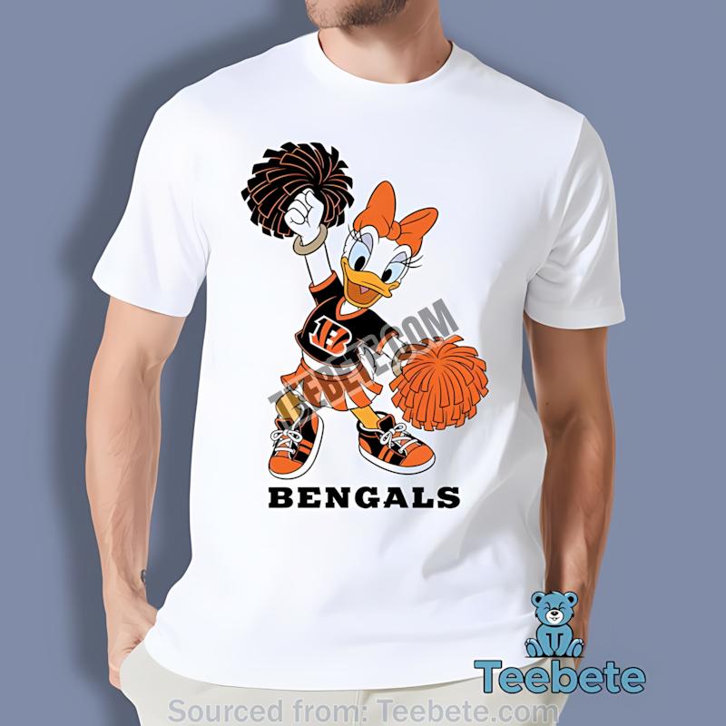 Cincinnati Bengals Daisy Duck Cheerleader Shirt