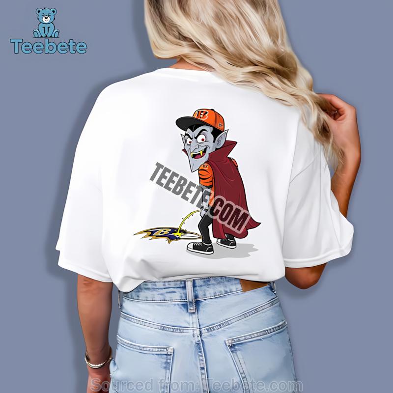 Cincinnati Bengals Dracula Vs Ravens Rivalry Shirt