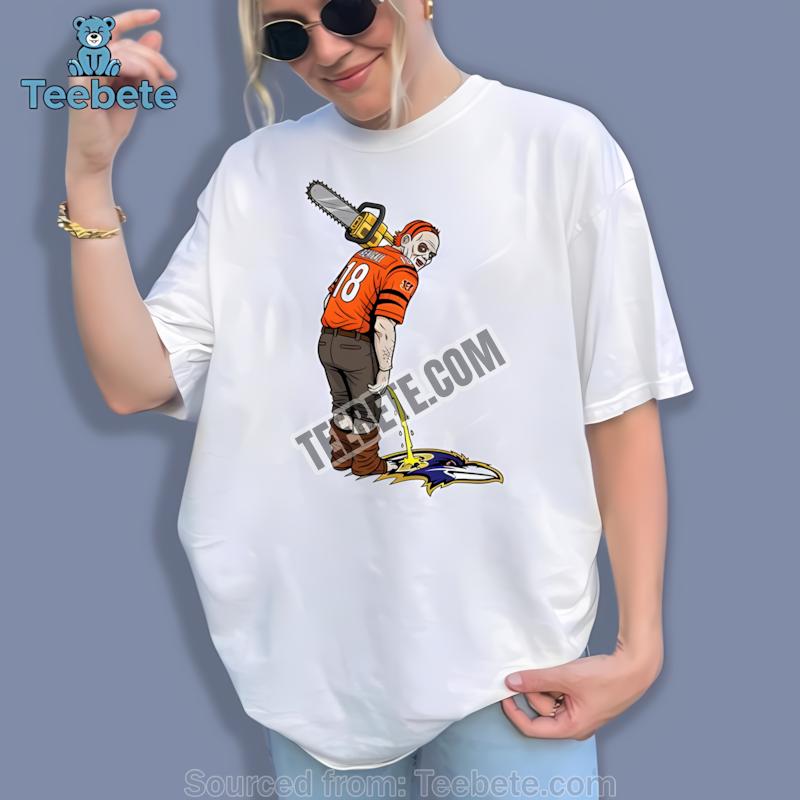 Cincinnati Bengals Leatherface Vs Ravens Rivalry Shirt