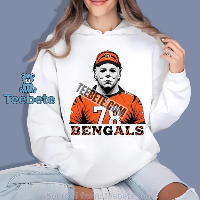 Cincinnati Bengals Michael Myers Halloween Hoodie Cincinnati Bengals Michael Myers Halloween Hoodie