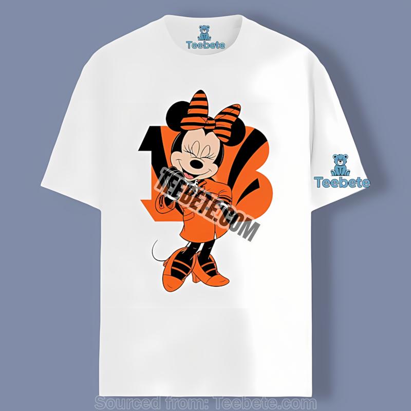 Cincinnati Bengals Minnie Mouse Cheer Shirt