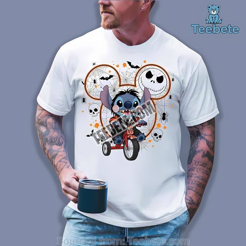 Cincinnati Bengals Stitch Saw Horror Shirt