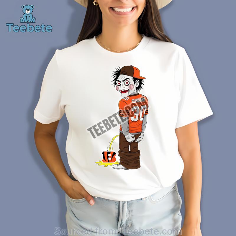 Cleveland Browns Billy Puppet Vs Bengals Rivalry Funny Halloween Shirt
