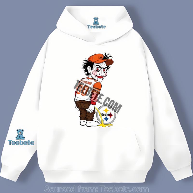 Cleveland Browns Billy Puppet Vs SHoodielers Rivalry Statement Shirt Cleveland Browns Billy Puppet Vs SHoodielers Rivalry Statement Shirt