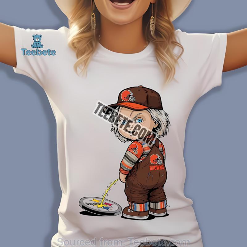 Cleveland Browns Chucky Vs Steelers Rivalry Sports Shirt