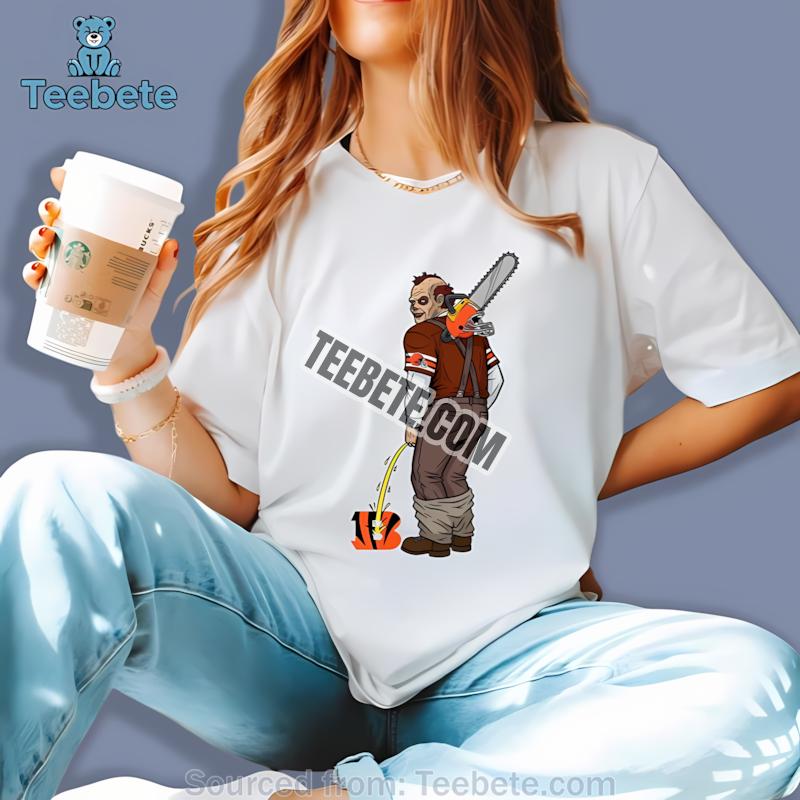 Cleveland Browns Leatherface Vs Bengals Rivalry Unisex Shirt
