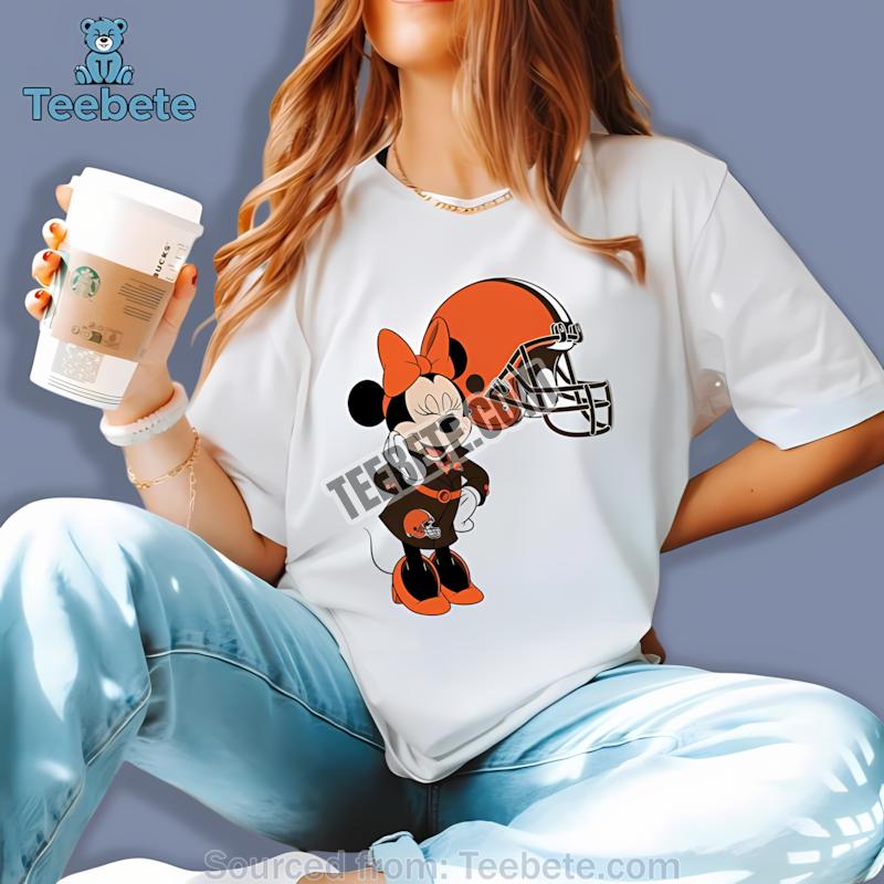 Cleveland Browns Minnie Mouse Fashion Cute Style Shirt