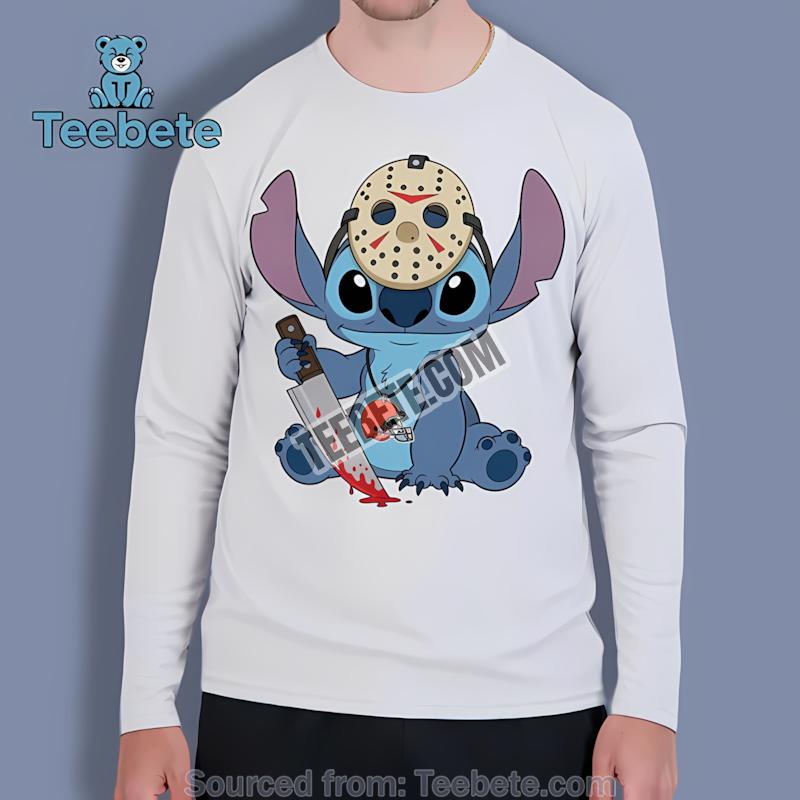 Cleveland Browns Stitch Jason Mask Halloween Womens Long Sleeve Cleveland Browns Stitch Jason Mask Halloween Womens Long Sleeve